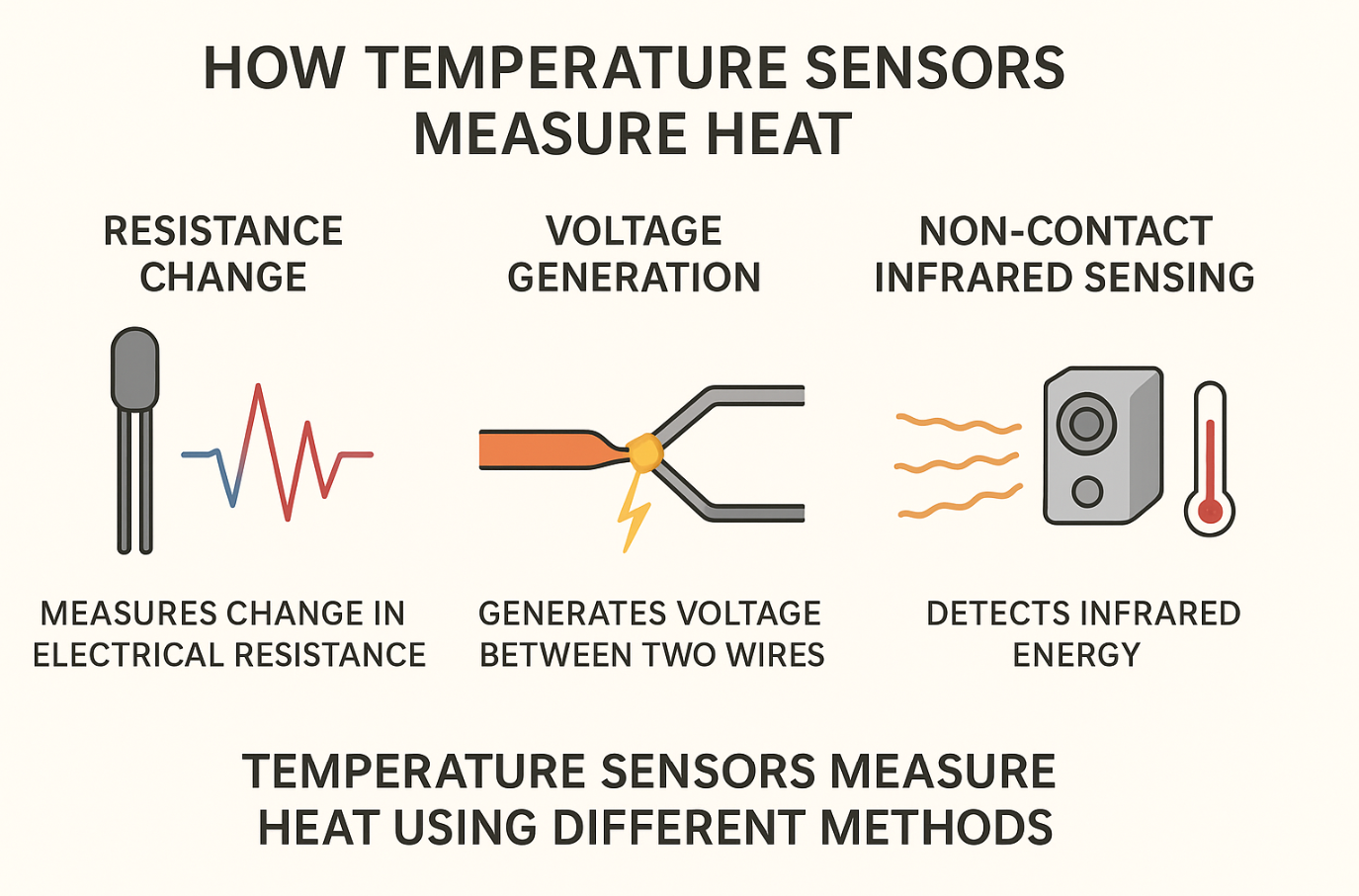 How Does a Temperature Sensor Work