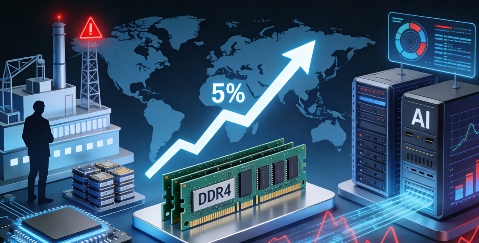Semiconductor Market Dynamics and DDR4 Memory Price Trends
